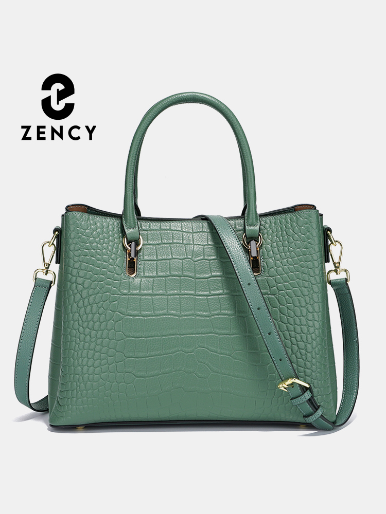 Women'S Work Bags Tote - Женская сумка Zency из натуральной кожи
