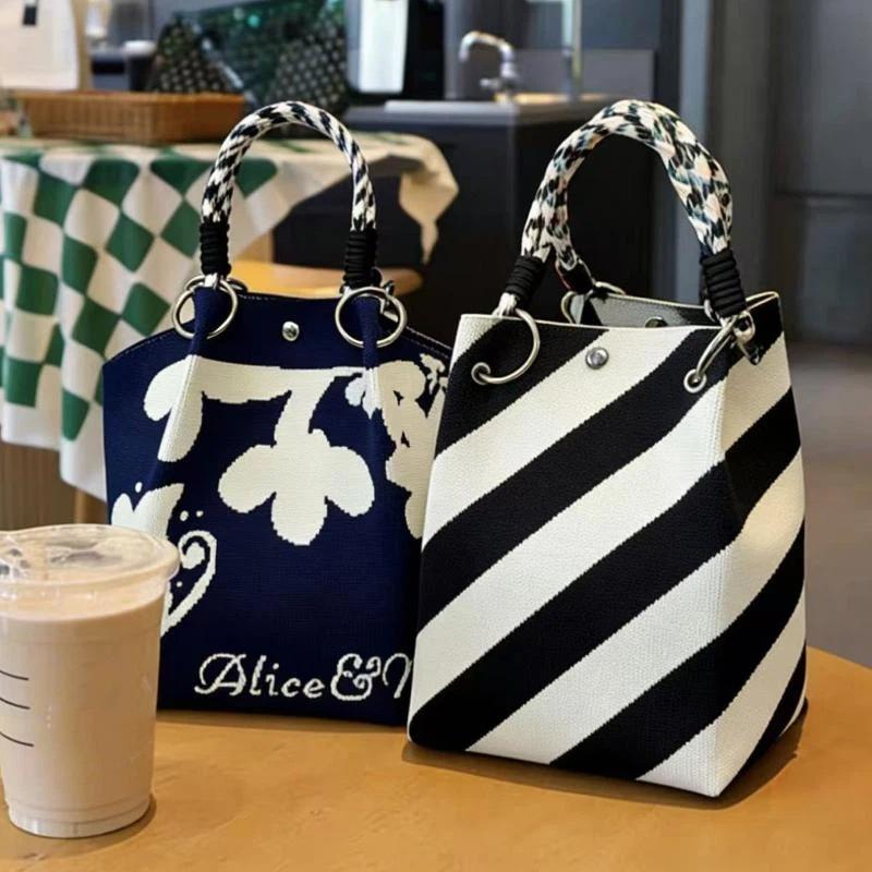 Новая распродажа: вязаная женс – обзор и цена Women'S Work Bags Tote