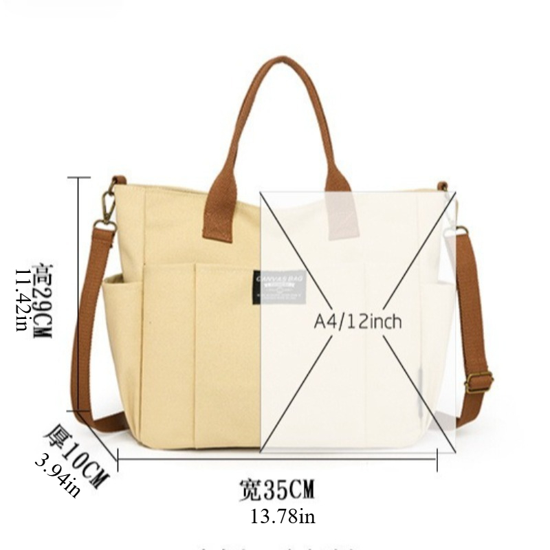Большая холщовая сумка-тоут дл – обзор и цена Women'S Work Bags Tote