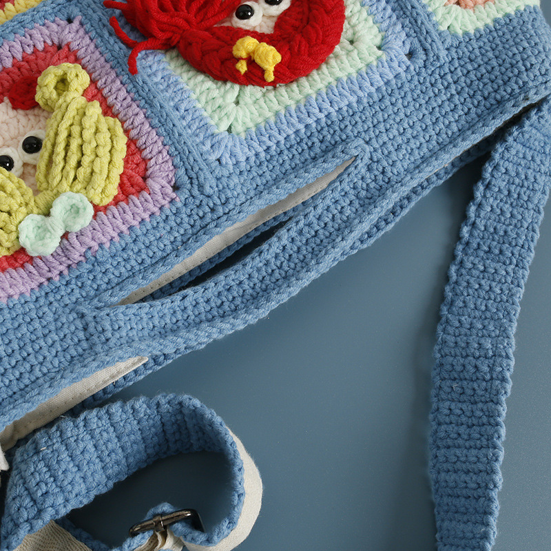 Вязаная крючком сумка-кроссбод – обзор и цена Women Bags Handmade