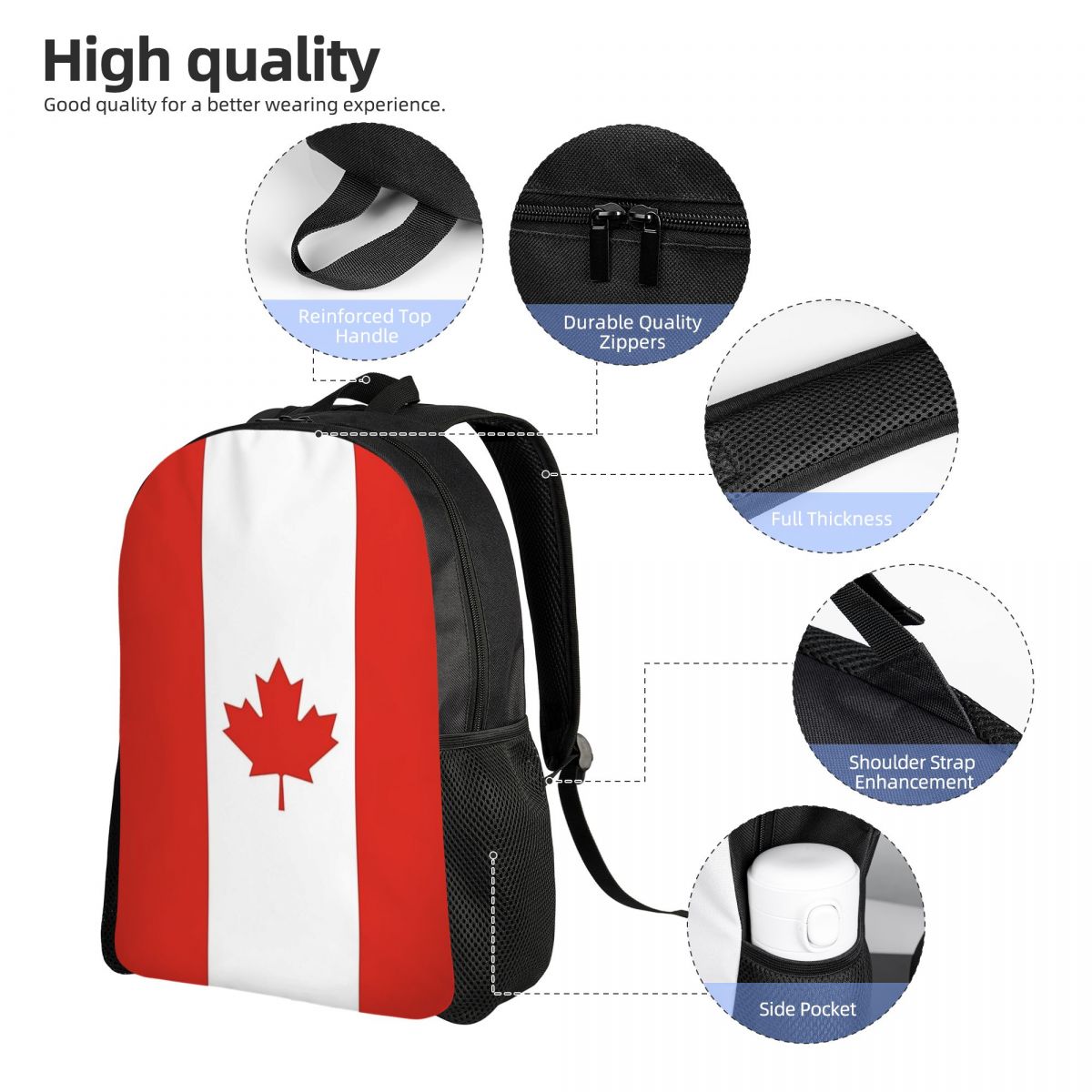 Рюкзак с флагом Канады, национ – обзор и цена Women Bags Canada Sale