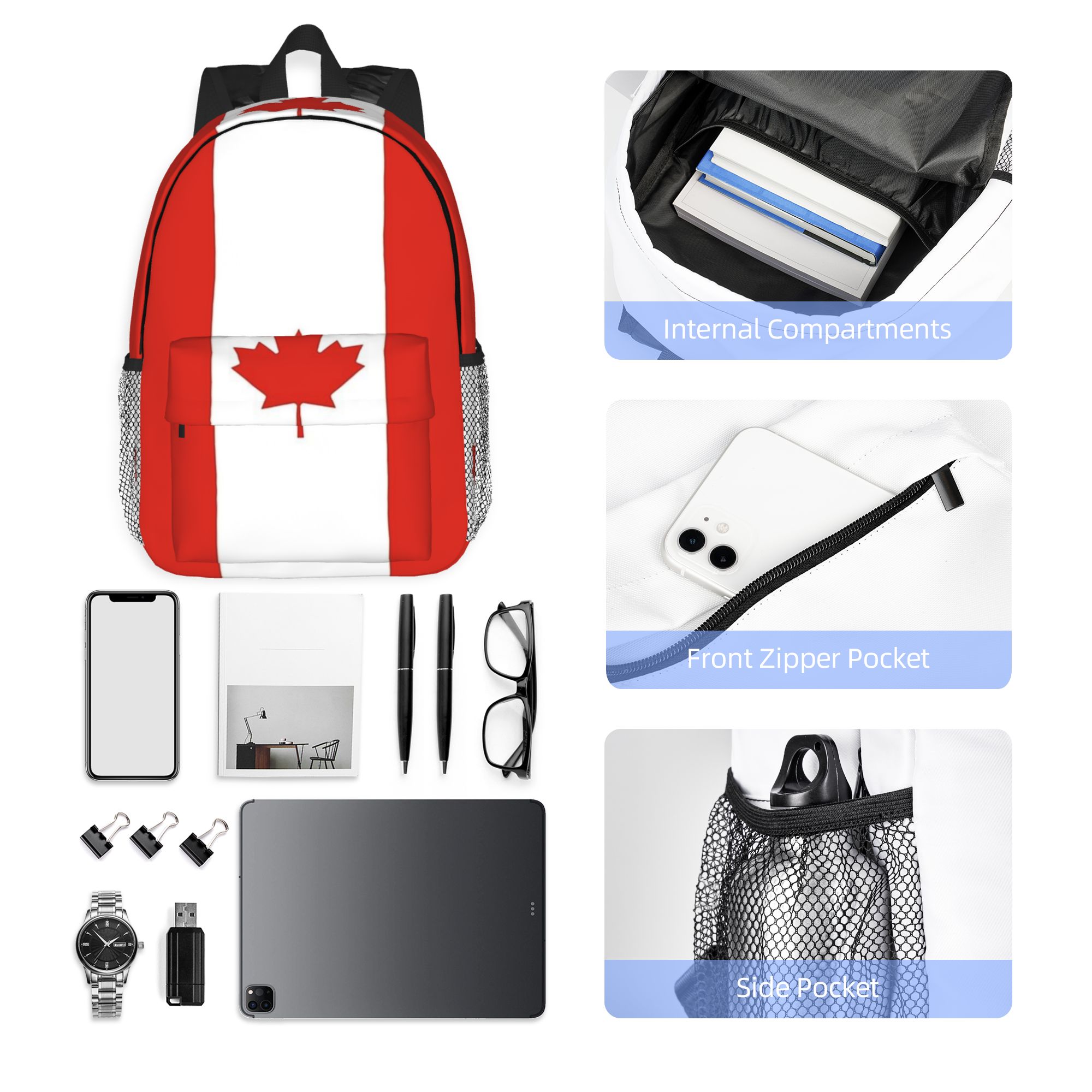 Рюкзак с флагом Канады, национ – обзор и цена Women Bags Canada Sale