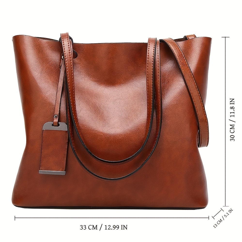 Модная классическая кожаная же – обзор и цена Women'S Work Bags Tote