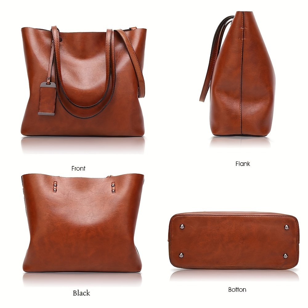 Модная классическая кожаная же – обзор и цена Women'S Work Bags Tote